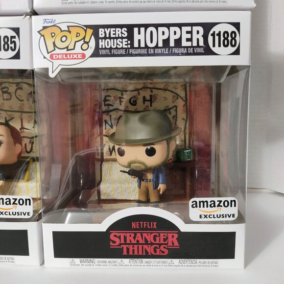 Funko Pop! Stranger Things - Byers House Set: Will, Demogorgon, Eleven & Hopper - Picture 3 of 16